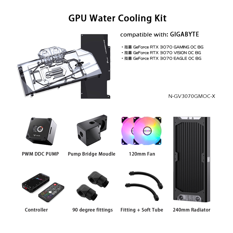Pc Water Cooling - Gold Seller Granzon Water Cooling Kit