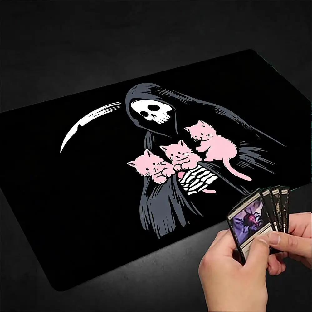 Grim Reaper Holding Pink Kitte - Pc Gaming Pink ulasan dan harga