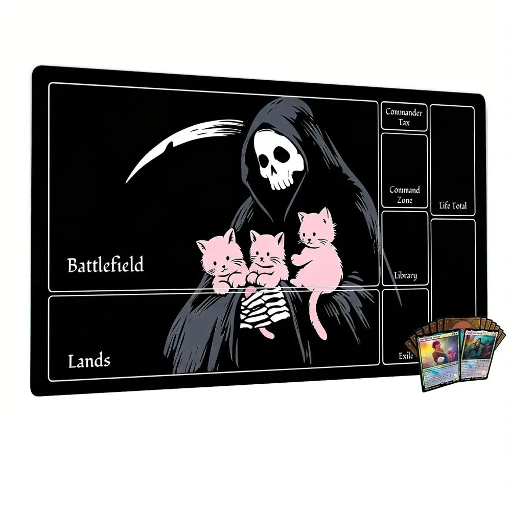 Grim Reaper Holding Pink Kitte - Pc Gaming Pink ulasan dan harga