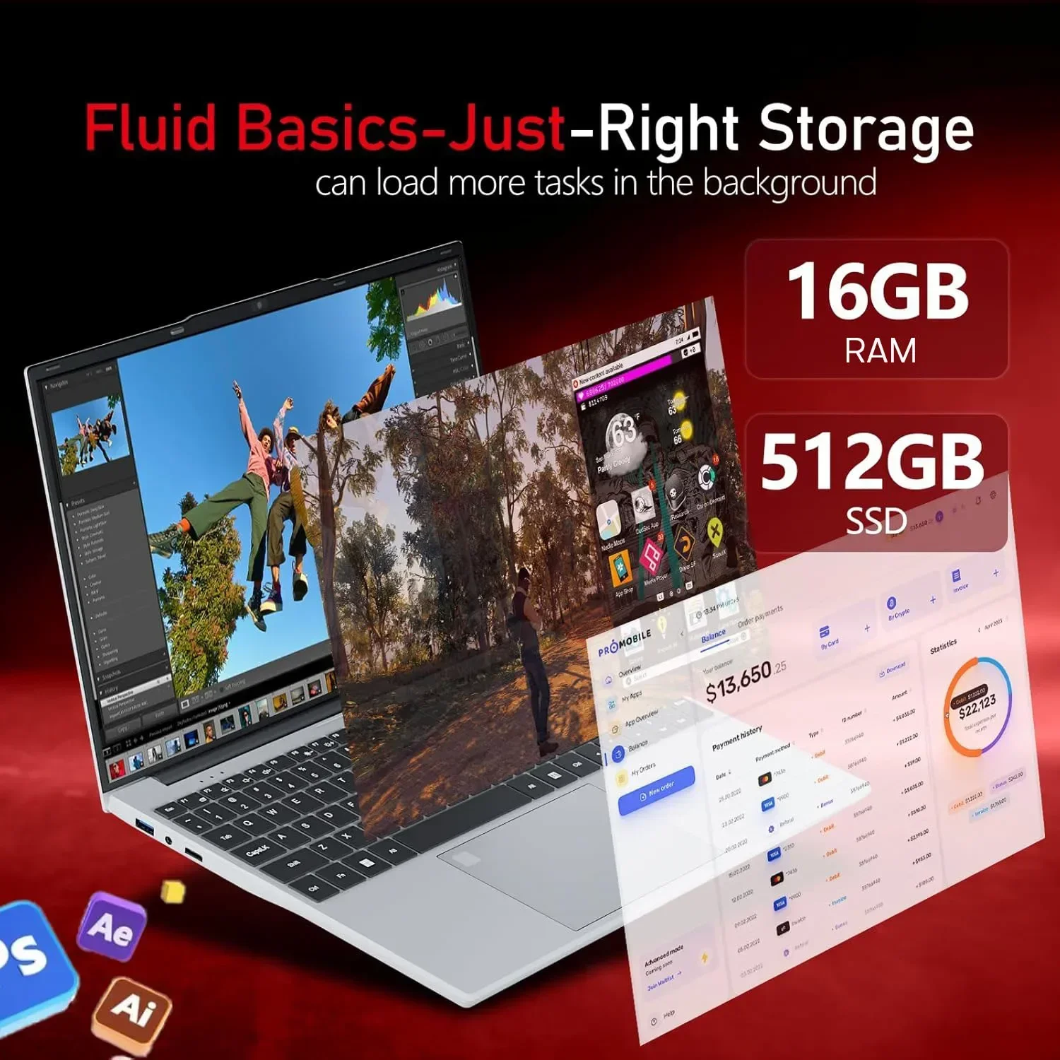 New 15.6 inch Office Laptop In - Pc Gaming Intel ulasan dan harga