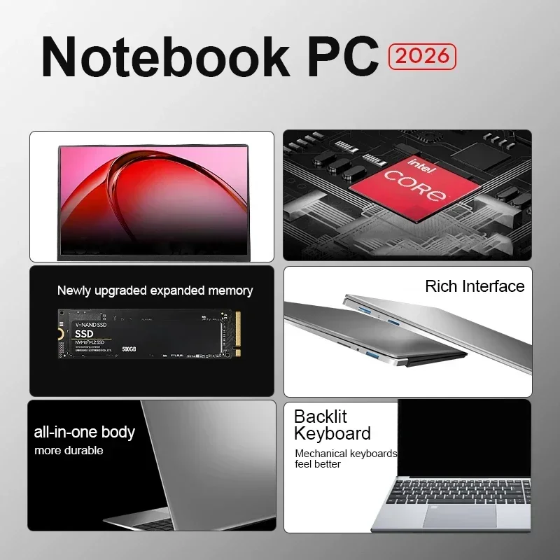 New 15.6 inch Office Laptop In - Pc Gaming Intel ulasan dan harga